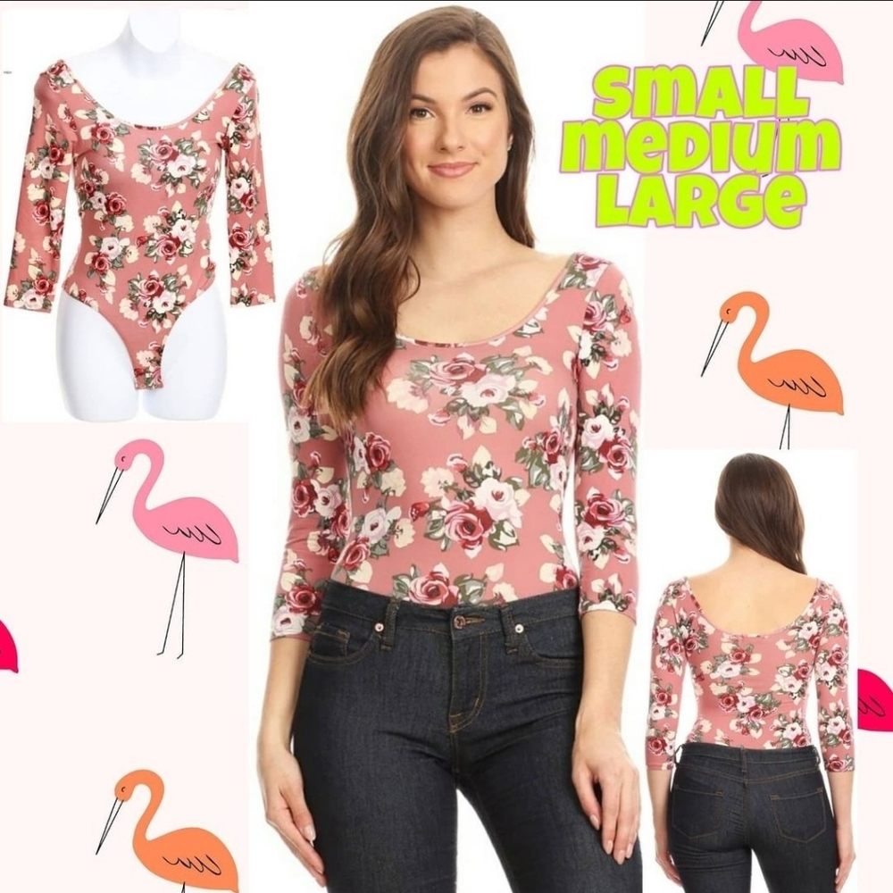 Floral bodysuit